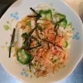 パース・テール's cooksnap of when they made オクラと山芋のあえもの.