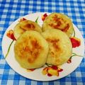 ととろ＆めい's cooksnap of when they made 簡単！お弁当にも。じゃがいも餅！.