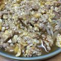 りりーRs☆'s cooksnap of when they made もやしのひき肉卵　中華あんかけ　どすぇ.
