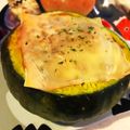 北のデビル。's cooksnap of when they made 坊っちゃんかぼちゃのミートグラタン.