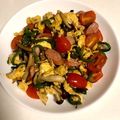 0310sakura's cooksnap of when they made 【京田辺発】キノコ、トマトの卵炒め.