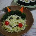 lunatomo's cooksnap of when they made 節分・・・鬼サラダ.