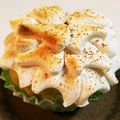 chiffonな真紘's cooksnap of when they made ミニマシュマロでお花のカップケーキ.