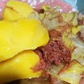 ガリ☆トトロ's cooksnap of when they made 簡単♡白菜とじゃがいものコンビーフ煮込み.