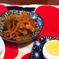 ミナまっきー's cooksnap of when they made 切り干し大根のぽりぽりナポリタン.