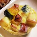 あきかはると's cooksnap of when they made ハロウィン☆かぼちゃのミニ・キッシュ.