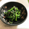 クック5M0YAX☆'s cooksnap of when they made 簡単♡めんつゆで！ほうれん草の胡麻和え.