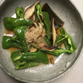 クックQ7W413☆'s cooksnap of when they made ピーマンと椎茸の焼きびたし.