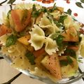 ☆Rokko☆'s cooksnap of when they made ミニトマトと大葉のファルファッレ.