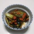 オリオバナ's cooksnap of when they made 小松菜とベーコンのホットサラダ風.