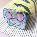 かわ☆ちゃん's cooksnap of when they made 恵方巻き(太巻き)～ミッキーVer．.