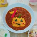 えみ_____'s cooksnap of when they made ハロウィンカレー♡HALLOWEEN.
