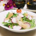 めみたん☆'s cooksnap of when they made 水菜とラディッシュのサラダ♡.