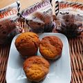 fairy303's cooksnap of when they made ハロウィンに　かぼちゃとココアのマフィン.