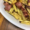 PhJ's cooksnap of when they made 薩摩芋とベーコンの塩きんぴら。.