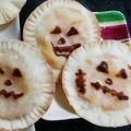 ☆ERI☆ERI☆'s cooksnap of when they made 餃子の皮で可愛いおばけサモサ.