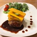 AECpapa's cooksnap of when they made アボカドとチーズのふわふわハンバーグ.