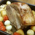 chou*'s cooksnap of when they made 低温で、しっとりローストポーク.