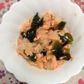 ぽぽきゅ's cooksnap of when they made 焼きほぐし鮭とわかめのみぞれあえ♪.