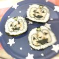 ♡りぃちゃん♡'s cooksnap of when they made ハロウィンの飾り巻き寿司.