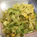 ばなちゃん666's cooksnap of when they made 朝食にも、お弁当にも！キャベツカレー炒め.
