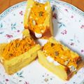 fairy303's cooksnap of when they made かぼちゃのモンブランシフォンケーキ.