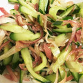 スティッチ、's cooksnap of when they made みょうがときゅうりの梅あえ♪さっぱり♪.