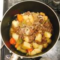 FOREVER✡'s cooksnap of when they made 肉じゃが♪ごぼう入り！.