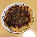take♪aki♪'s cooksnap of when they made 白だしのダシ入り★キャベツのお好み焼き.