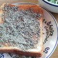 Ｋ—ＴＯママ's cooksnap of when they made お餅に！黒ゴマきなこ！トーストでも美味.