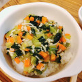 koroamm's cooksnap of when they made 離乳食後期～☆小松菜としらすのだし煮.