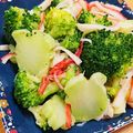 りく＊らぶ's cooksnap of when they made 弁当に☆ﾌﾞﾛｯｺﾘｰとｶﾆｶﾏ炒め.
