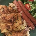 Yokchina's cooksnap of when they made 春キャベツとポテトのあっさりグラタン.