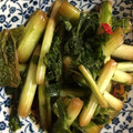 HA333's cooksnap of when they made 野沢菜のしょうゆ漬け.