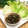 なつき☆ミ's cooksnap of when they made 豚ひき肉と高菜炒めのレタス包☆.