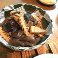 梨にゃんこ's cooksnap of when they made 角麩と干ししいたけの煮物.