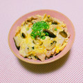 まあまま☆0403's cooksnap of when they made きのこと豚肉の卵とじ丼ぶり(他人丼）.
