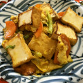 ☆Rokko☆'s cooksnap of when they made 大根の葉、捨てないで！厚揚げと卵とじ.