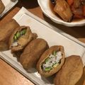 OimoUSA's cooksnap of when they made 味付けいなりあげで☆簡単☆枝豆いなり寿司.