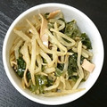 ＊ぽちゃぼー＊'s cooksnap of when they made もやしとわかめのサラダ.