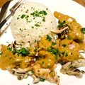 CHANx2's cooksnap of when they made ◆きのことチキンのカレークリームソース♪.