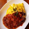 chaso。's cooksnap of when they made プレーンオムレツ☆バジル＆トマトソース.