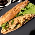 しゅえきーら's cooksnap of when they made 秘伝！ピーナッツバターチキンホットサンド.