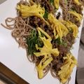 あんちもまん's cooksnap of when they made ホットプレートで瓦そば！おもてなし料理.