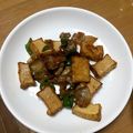 クック5A9RXY☆'s cooksnap of when they made 豚バラ肉厚揚げのオイスターソース炒め.