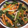 SmileMommy's cooksnap of when they made 副菜に☆小松菜としめじの煮物♡.