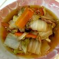 ここはな9999's cooksnap of when they made オリーブオイル香る♪白菜とツナのうま煮.