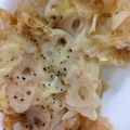 ラッキーメグ's cooksnap of when they made おつまみに≈≈れんこんピザ.