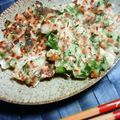 りっくんとママ's cooksnap of when they made ごはんでチヂミ風納豆おやき（卵不使用）.