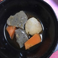 もんす。's cooksnap of when they made 子供の好きな里芋・人参・蒟蒻の煮物.